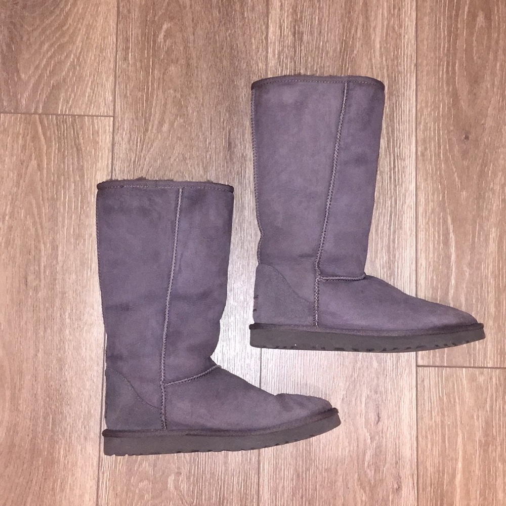 Grey Classic Tall Ugg Boots